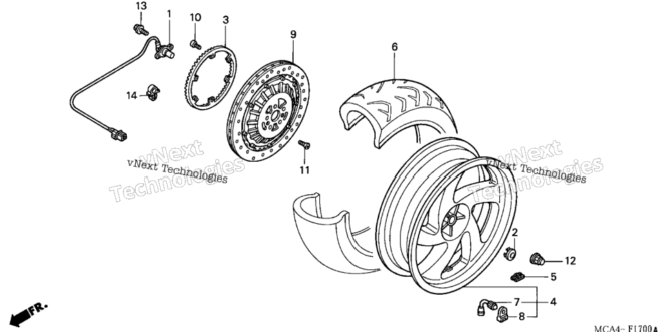 Rear Wheel