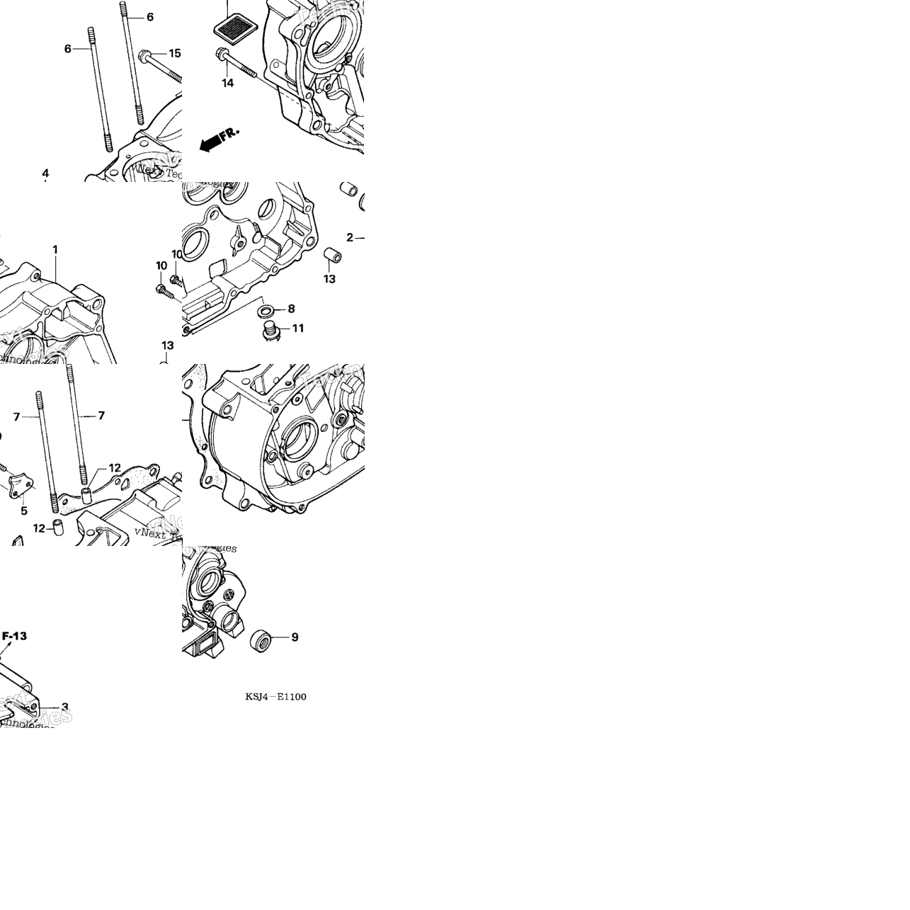 Crankcase (Crf80f)