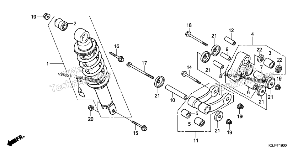 Rear Shock Absorber
