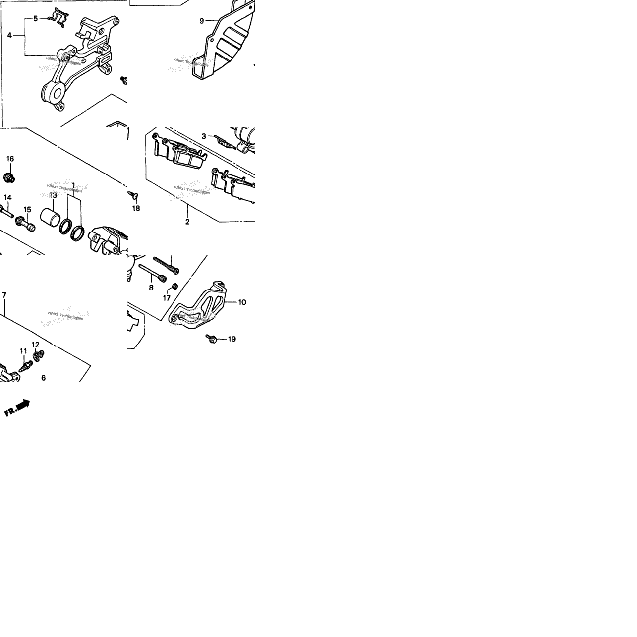 Rear Brake Caliper