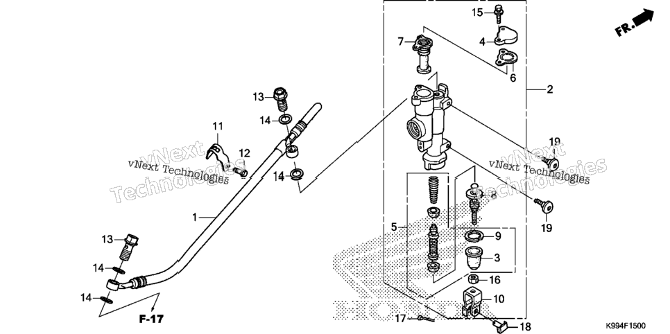 Rear Brake Master Cylinder