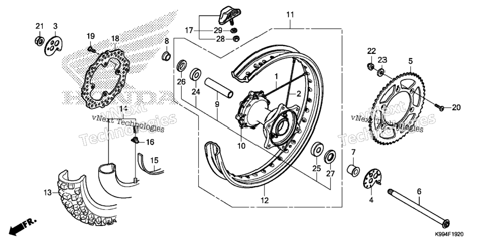 Rear Wheel