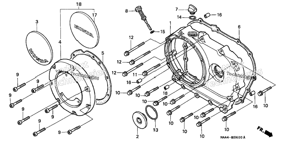 Right Crankcase Cover