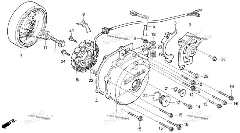 Left Crankcase Cover