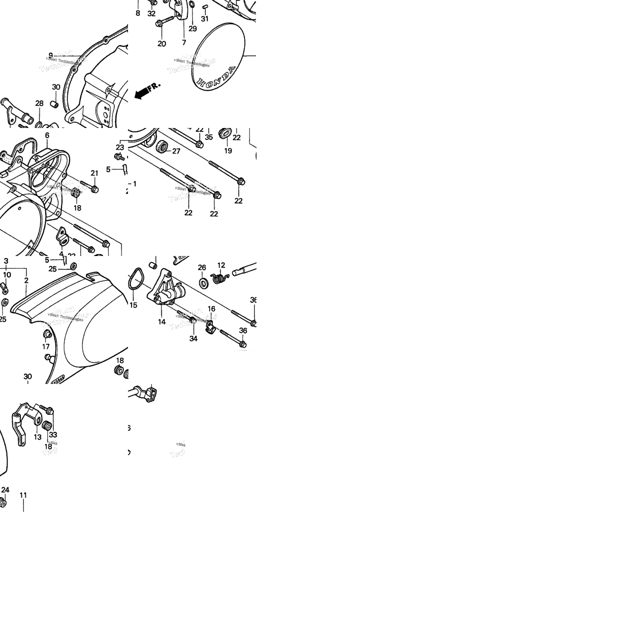 Left Crankcase Cover