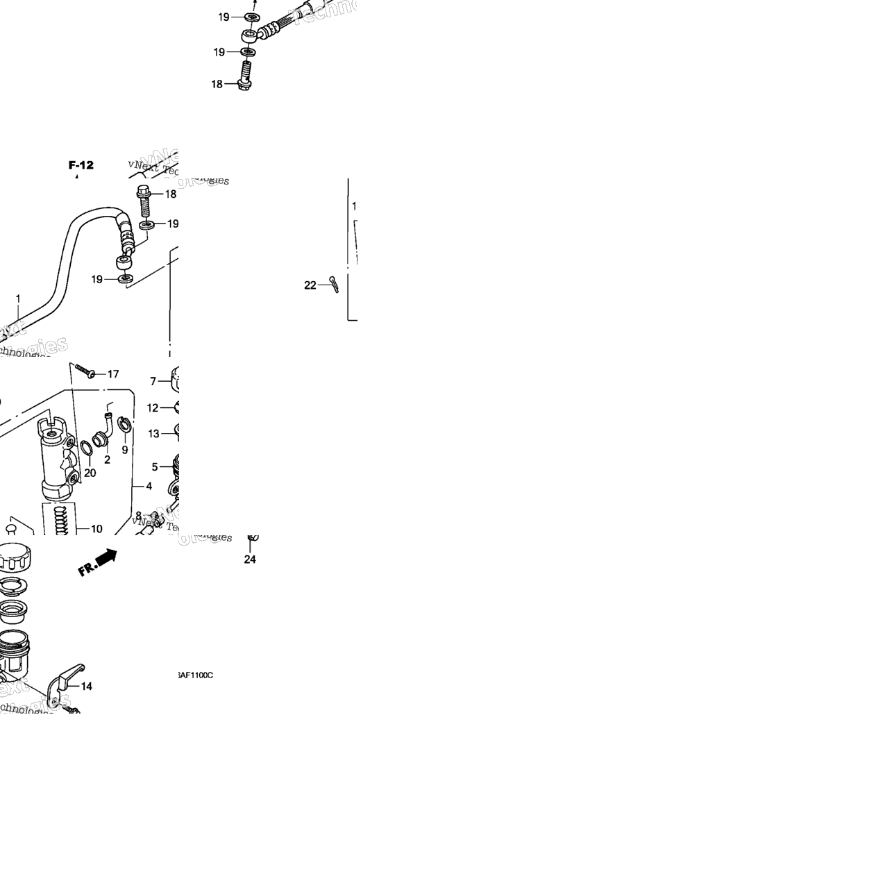 Rear Brake Master Cylinder