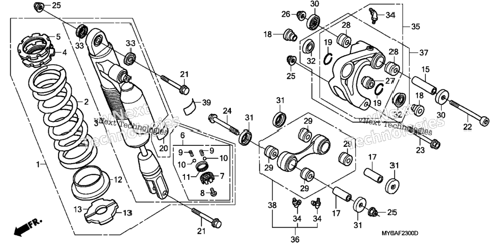 Rear Shock Absorber