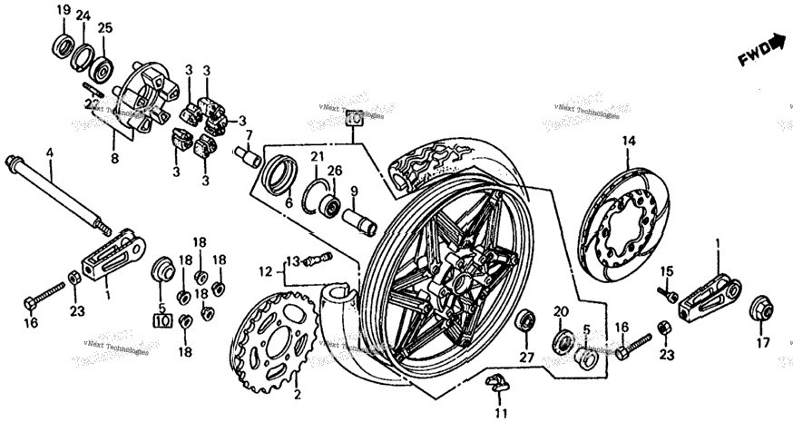 Rear Wheel
