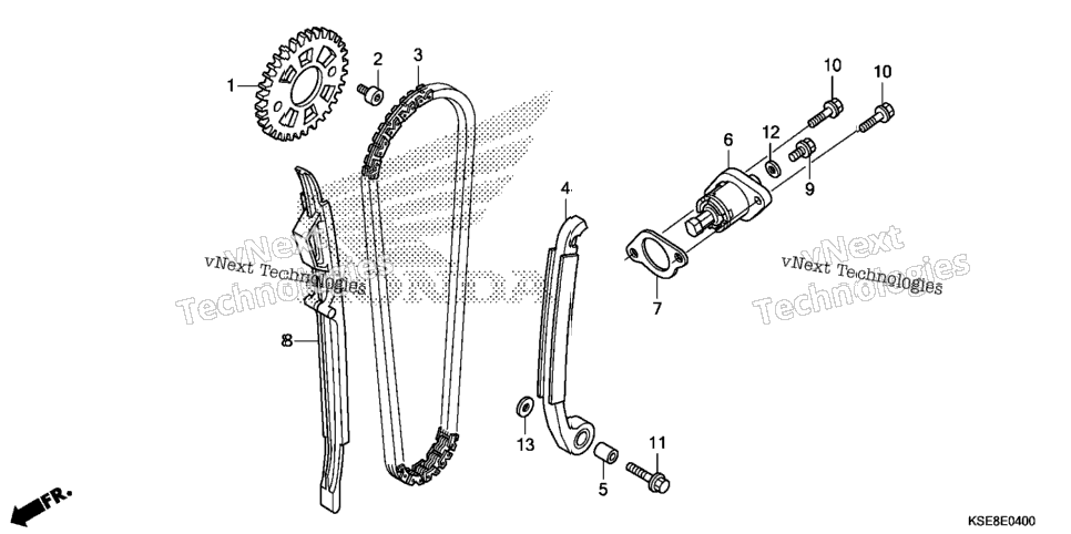 Cam Chain@Tensioner