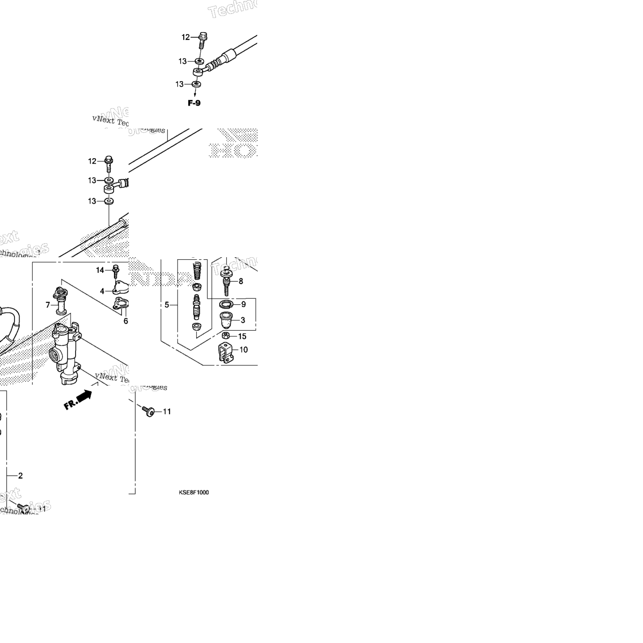 Rear Brake Master Cylinder