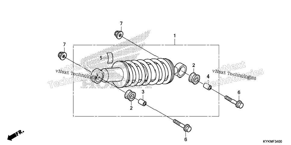 Rear Shock Absorber