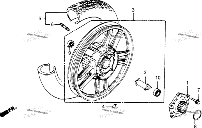 Rear Wheel