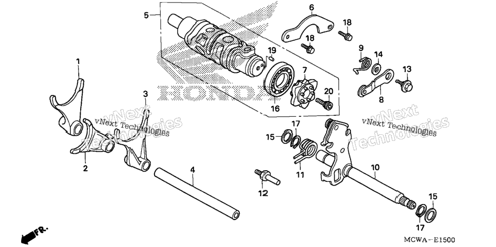Gearshift Drum