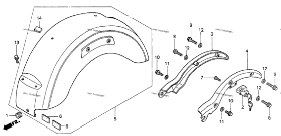 Rear Fender