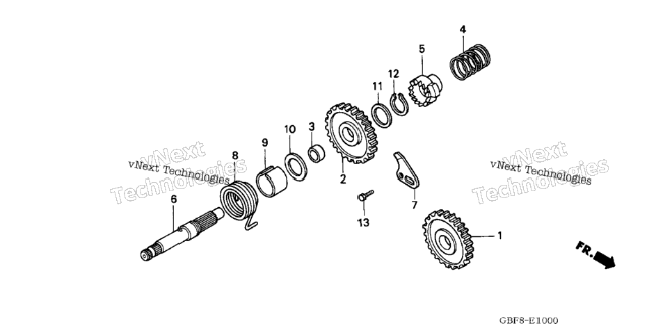 Kick Starter Spindle