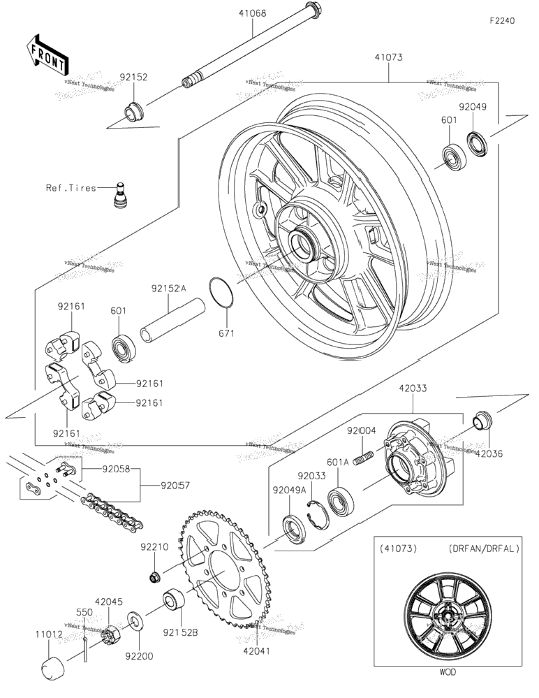 Rear Wheel/Chain