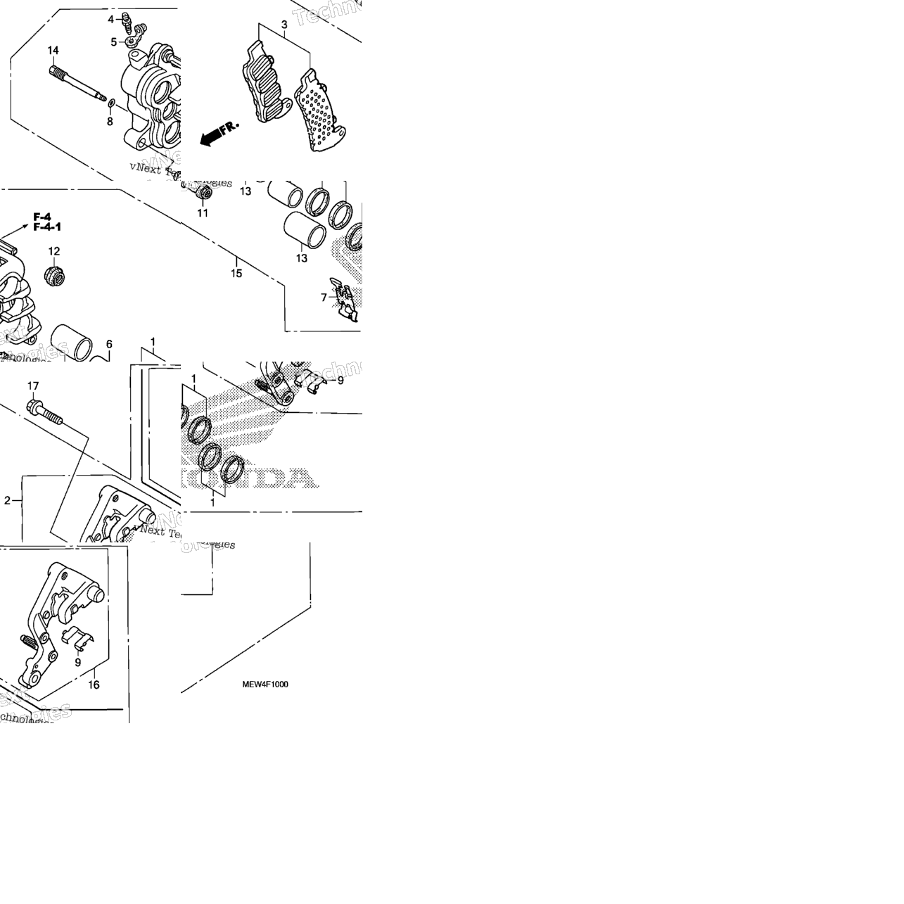 Right Front Brake Caliper