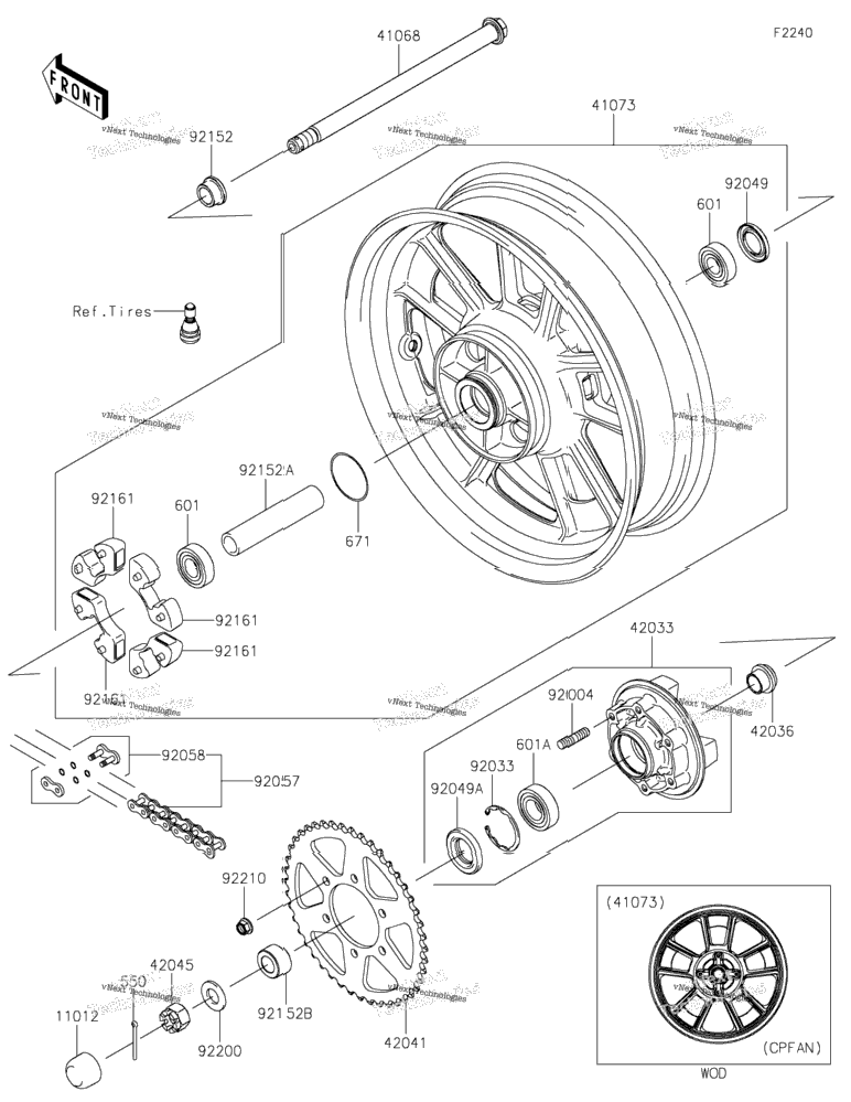 Rear Wheel/Chain