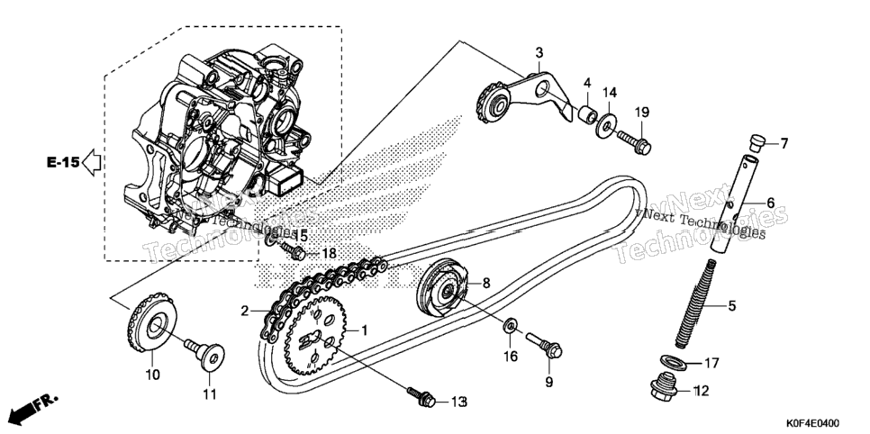 Cam Chain@Tensioner