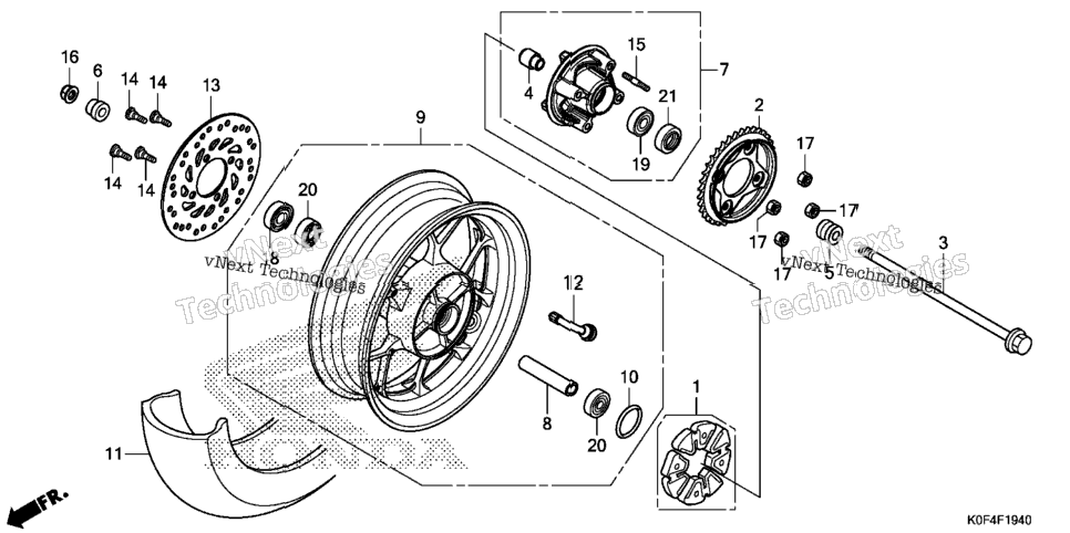 Rear Wheel