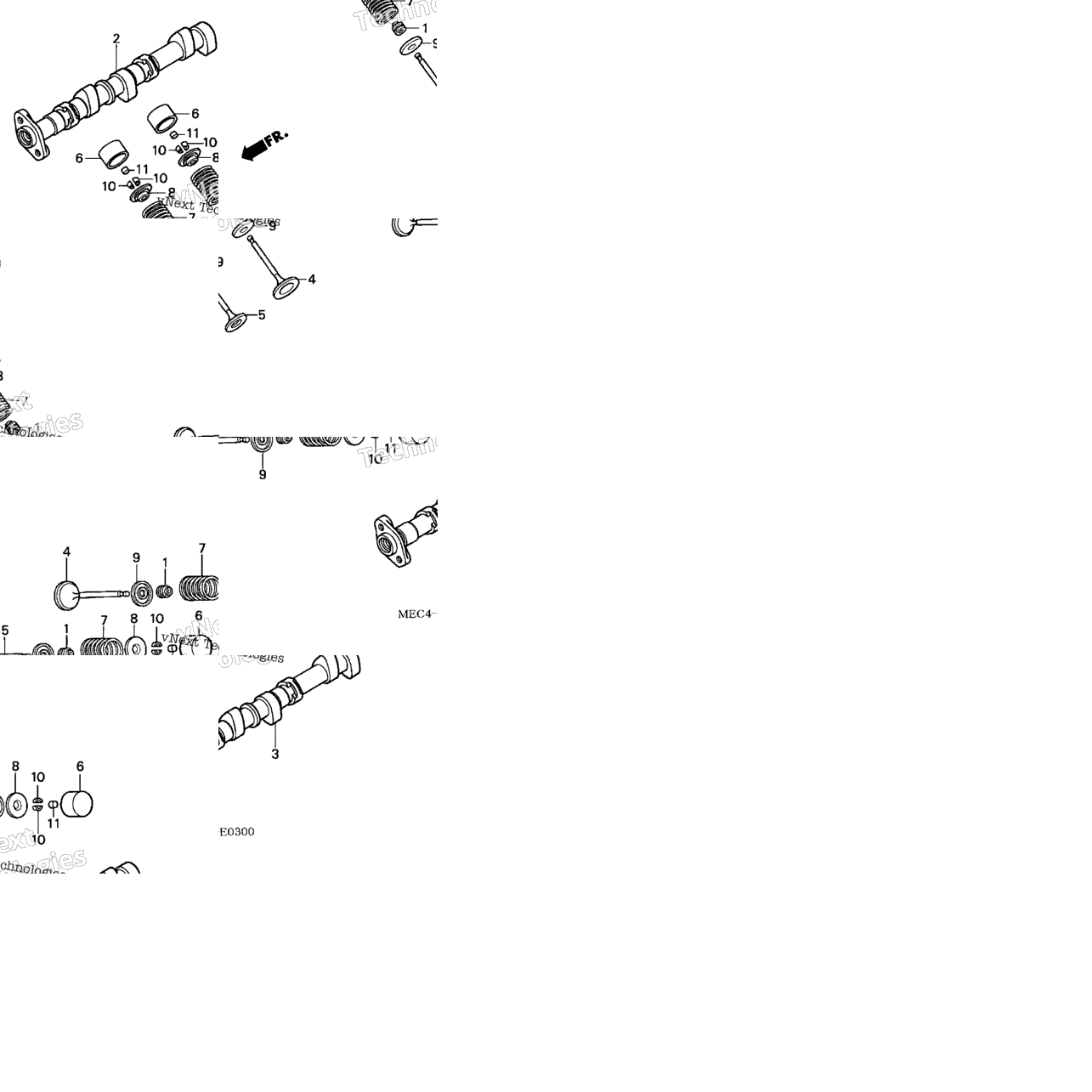 Camshaft + Valve