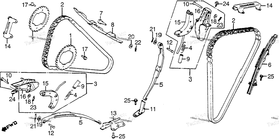 Cam Chain + Tensioner