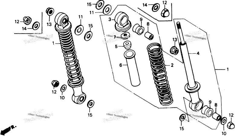 Rear Shock Absorber