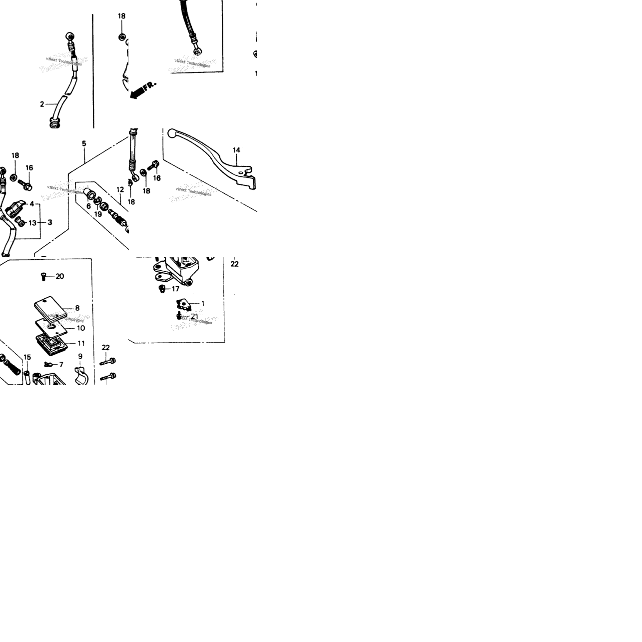 Front Brake Master Cylinder