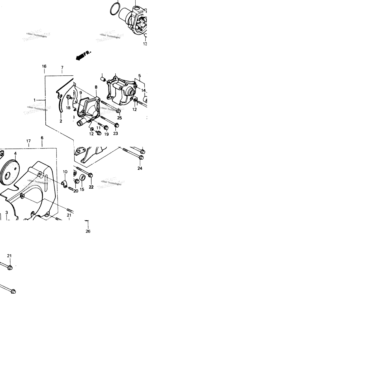 Left Crankcase Cover