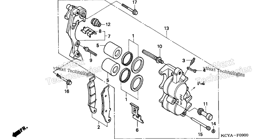 Front Brake Caliper