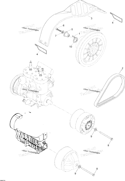 Pulley System Wt 600