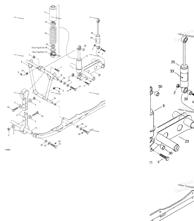 Front Arm, Rear Suspension