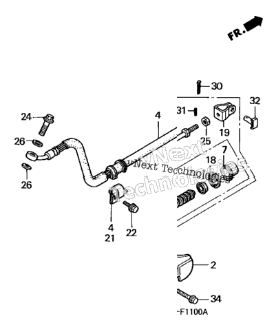 Rear Brake Master Cylinder
