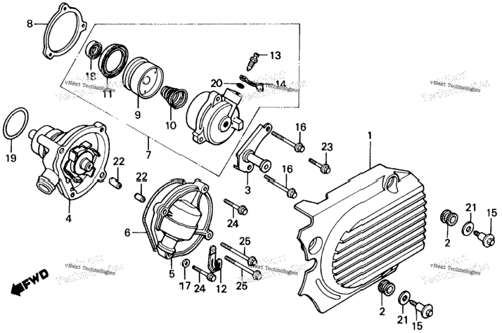 Left Crankcase Cover