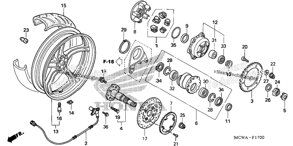 Rear Wheel