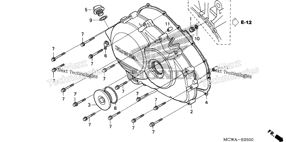 Right Crankcase Cover