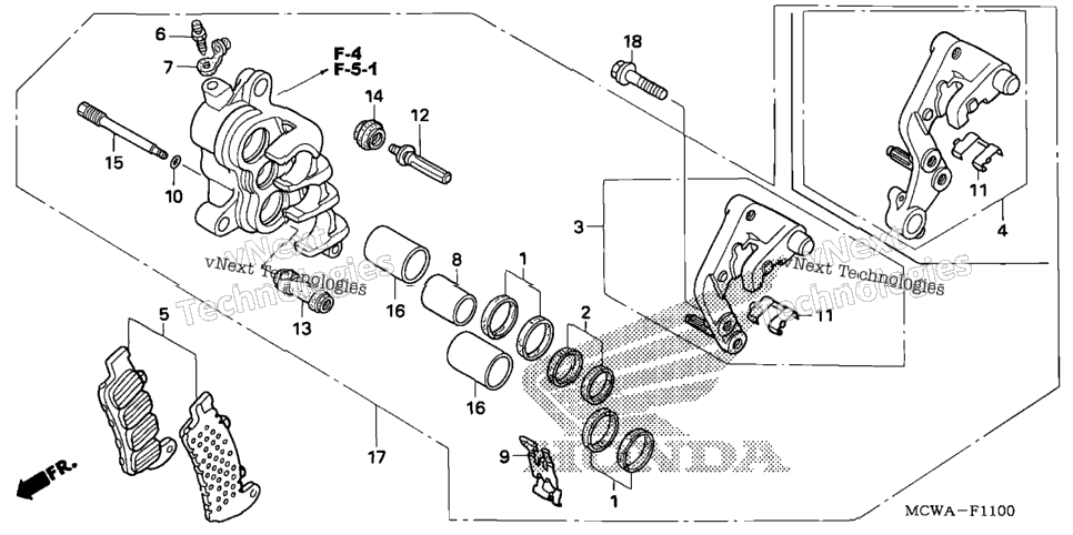 Right Front Brake Caliper