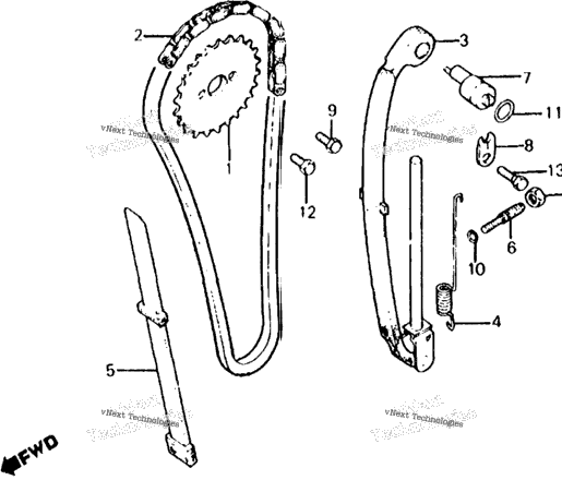 Cam Chain + Tensioner