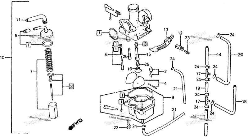 Carburetor 81-85