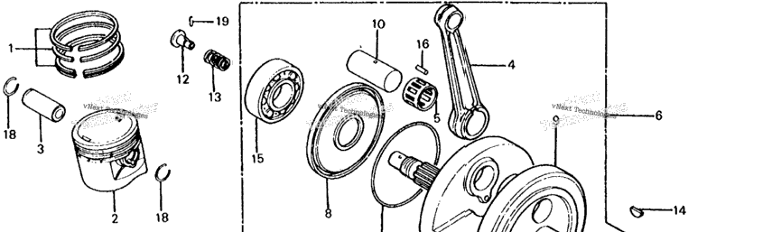 Crankshaft + Piston