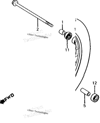Front Wheel 83-85