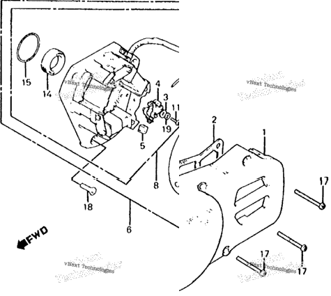 Left Crankcase Cover + Alternator