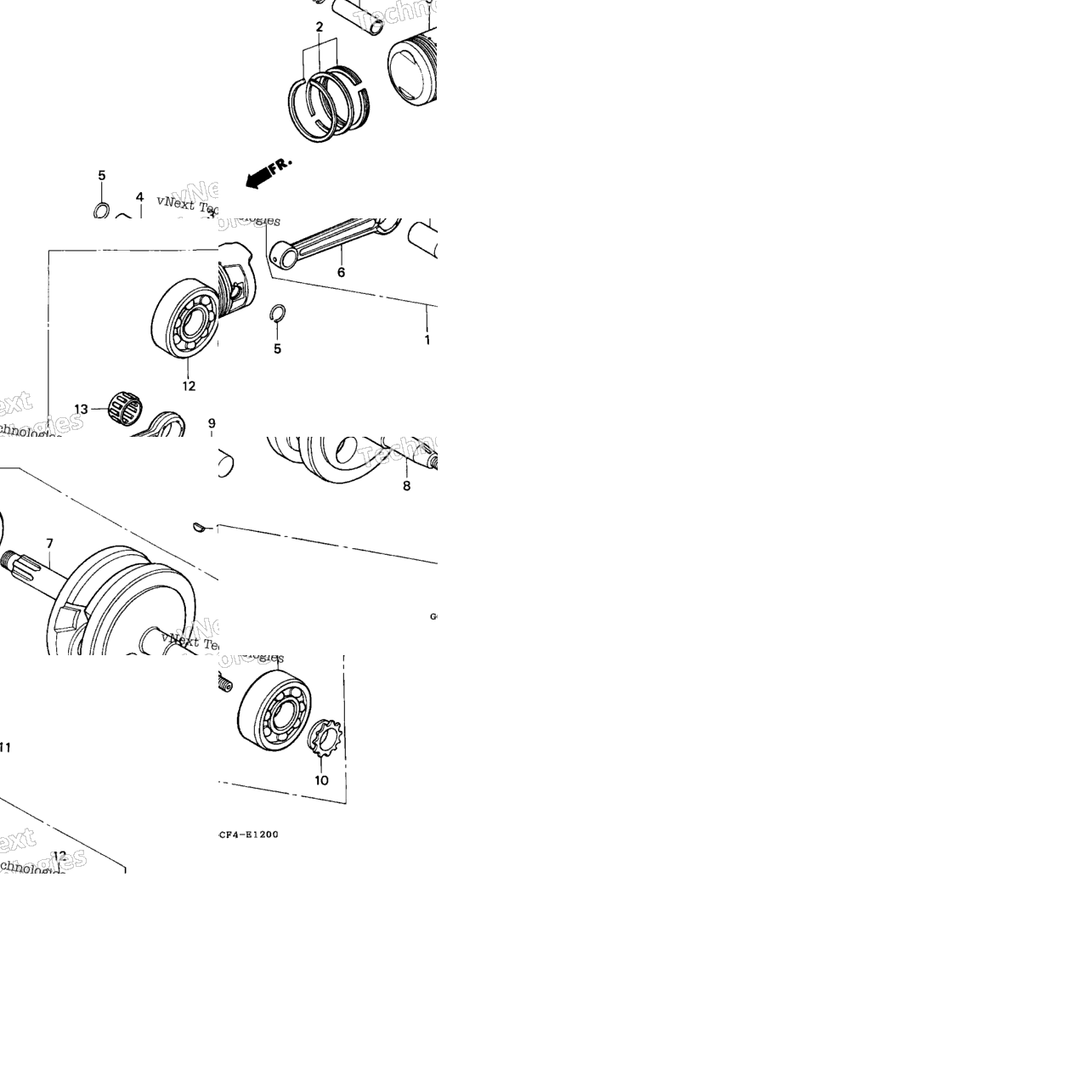 Crankshaft + Piston