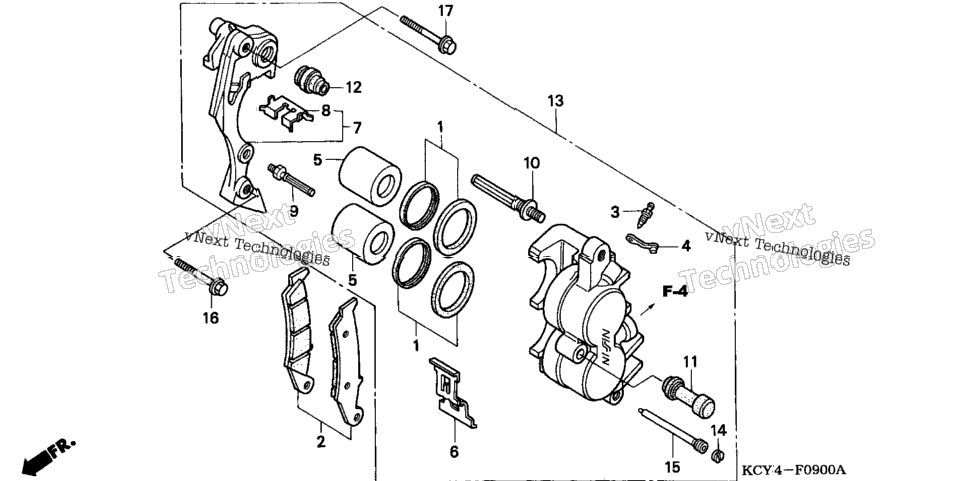 Front Brake Caliper