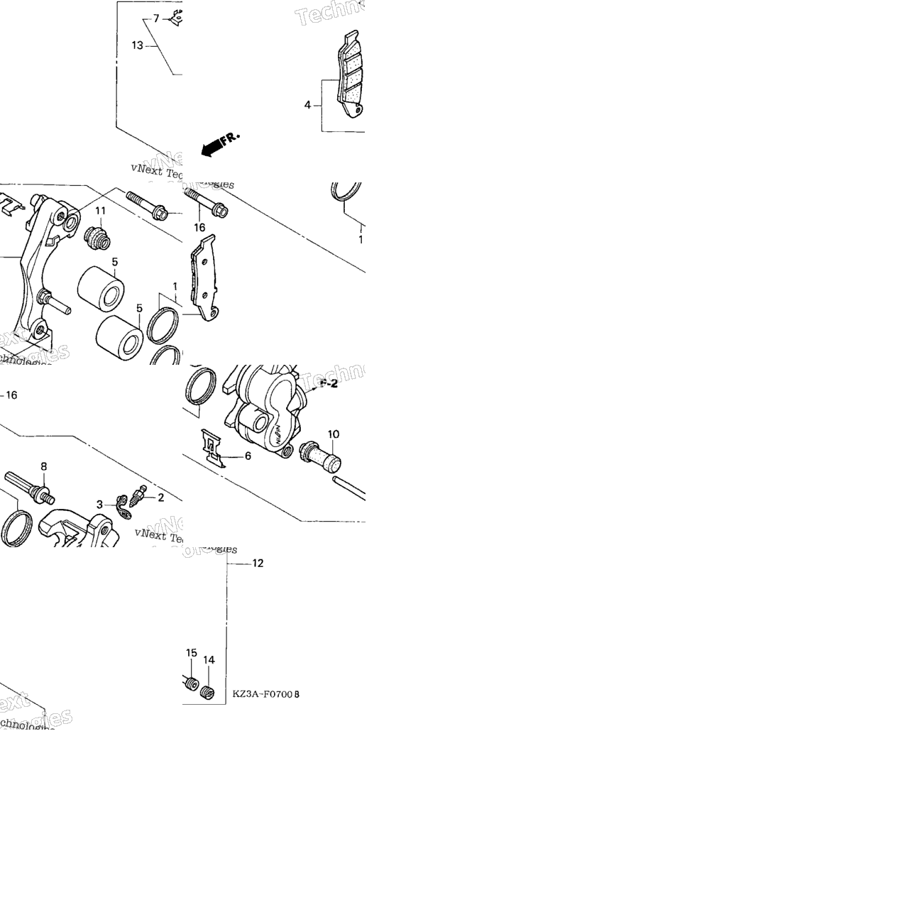 Front Brake Caliper