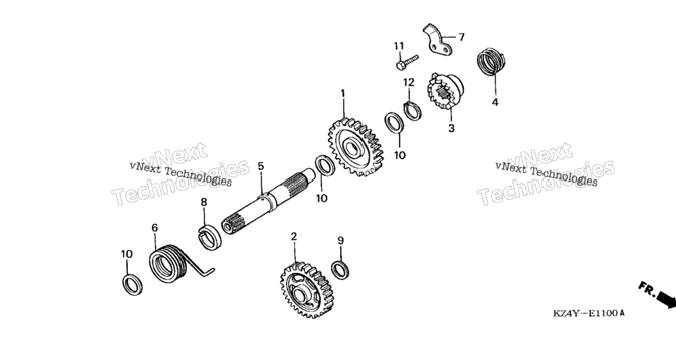 Kick Starter Spindle