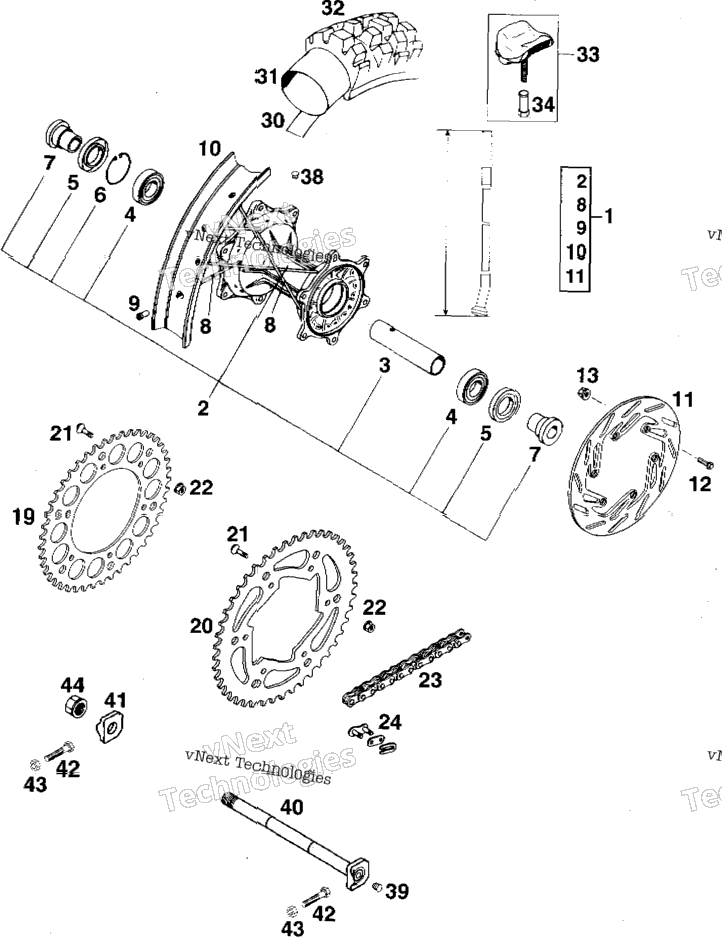 Rear Wheel