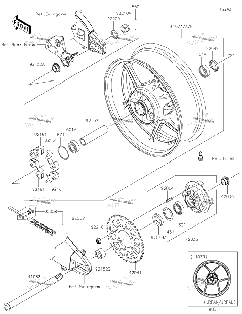 Rear Wheel/Chain