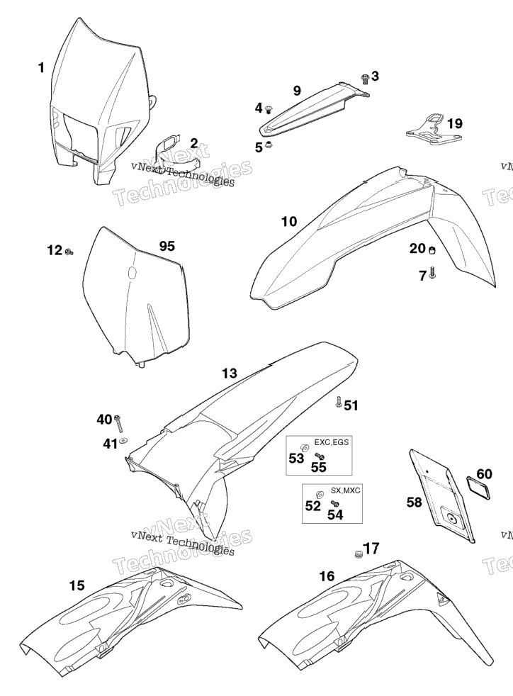 Mask, Fender