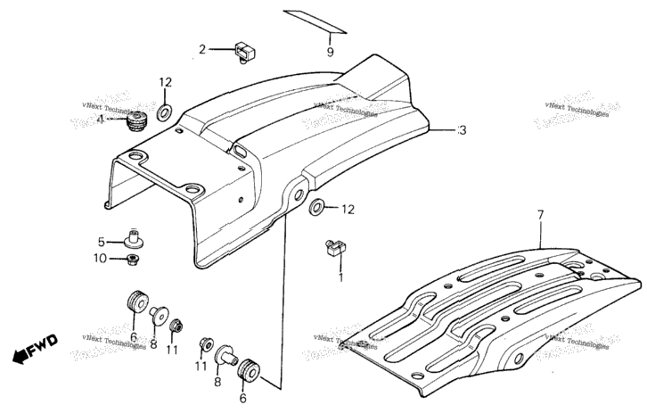 Rear Fender
